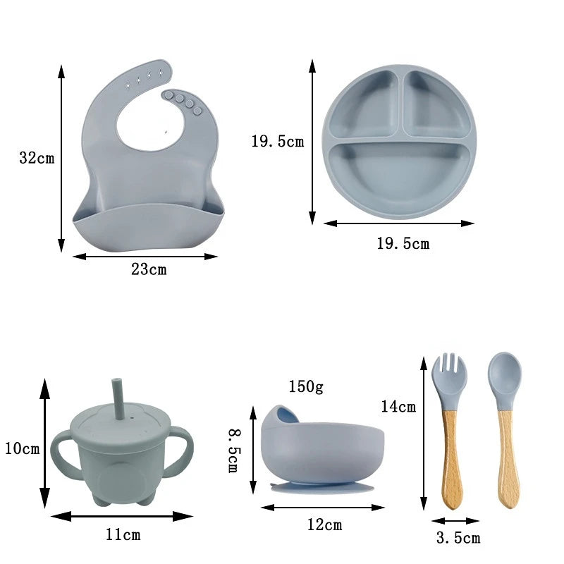 Set de Alimentación Complementaria para Bebé